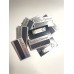 Vārda piespraudes - sudraba krāsa tonī plastikāts Nr.19/22
